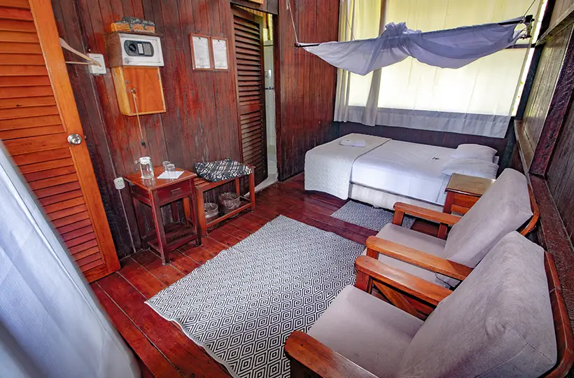 Queen Room at Sandoval Lake Lodge 1